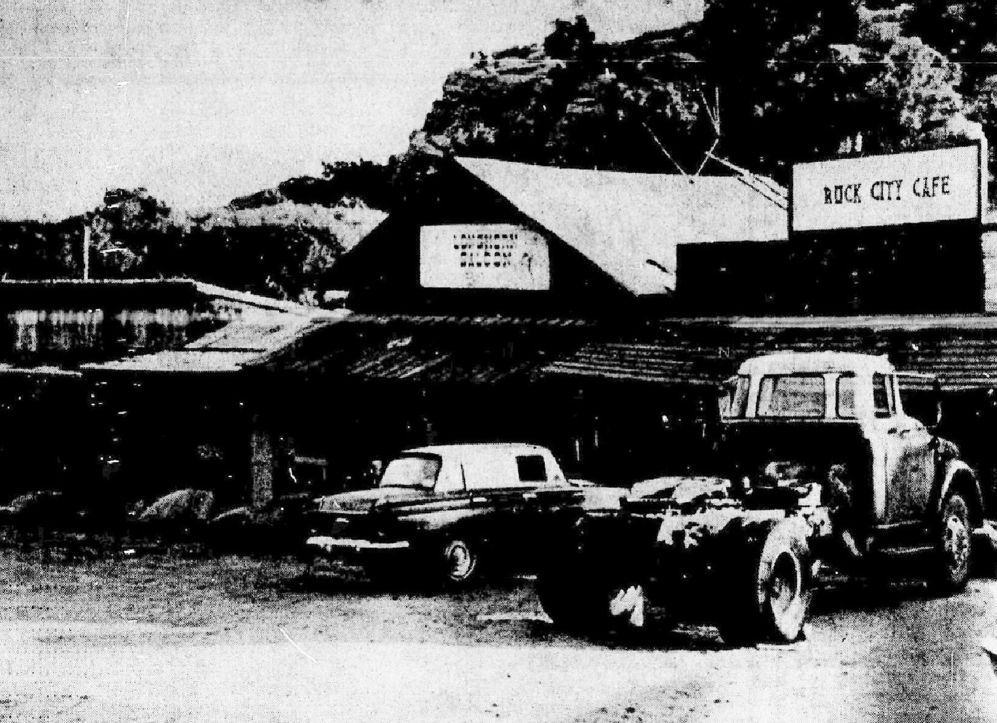 Undated photo of the Spahn Ranch.