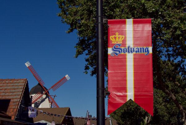 Solvang, a Southern California town with Danish roots, as seen on July 18, 2024. (Travis Gillmore/The Epoch Times)