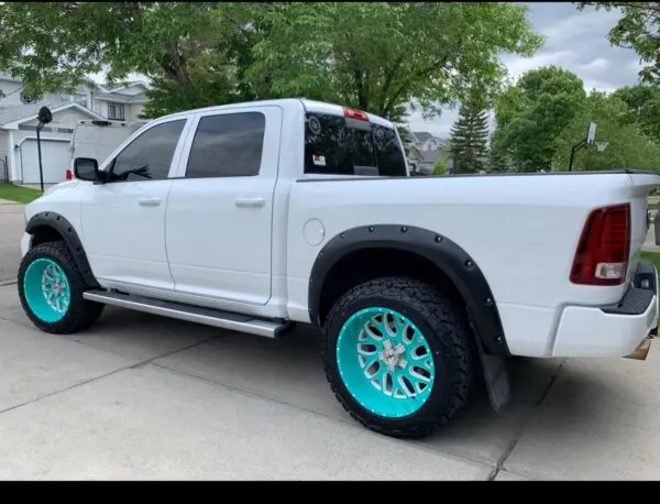 Investigators believe this truck is connected to its homicide investigation and are seeking public assistance to identify any video footage of the vehicle or the subjects who were in it, between the time of its theft up to the time the shooting occurred on Aug. 6, 2024. (RCMP handout photo)