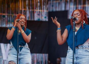 Ugandan singer Tracy Melon