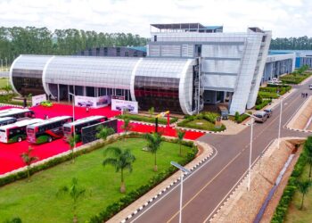 President Museveni Commissions Africa’s Largest Bus Factory in Jinja