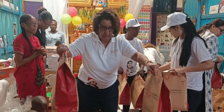 Ruparelia Foundation Brings Christmas Gifts and Support to Children in Nansana