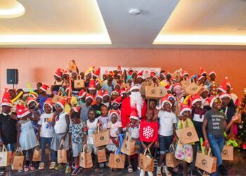 Sudhir Ruparelia Brings Christmas Joy to Community Children at Speke Resort Munyonyo