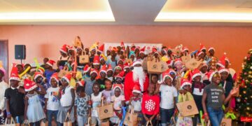 Sudhir Ruparelia Brings Christmas Joy to Community Children at Speke Resort Munyonyo