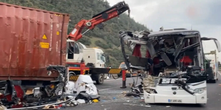 DEADLY: Seven Killed, 11 Injured After Bus Crashes Into Stationary Lorry