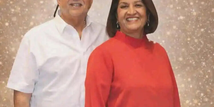 Business Leader Dr. Sudhir Ruparelia and Wife Jyotsna Share New Year Wishes with Uganda